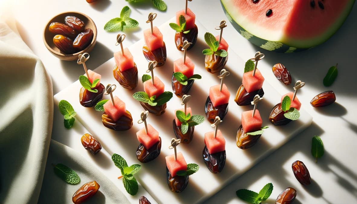 Date and Watermelon Cooling Bites Recipe